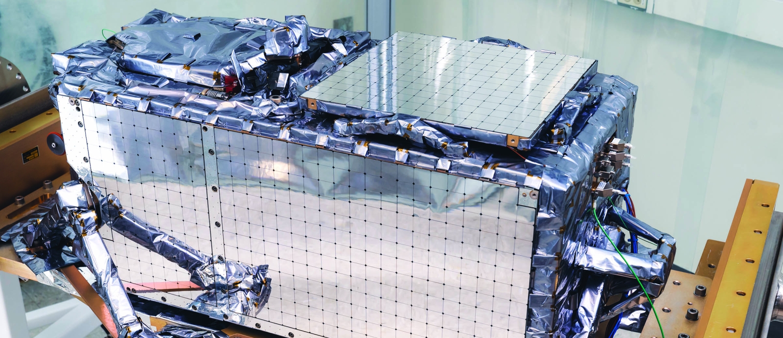 Image of the SACHI paylod before delivery to Japan. 